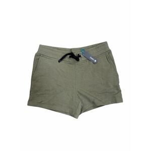 Stance Olive Green Fleece Shorts Size Small NWT